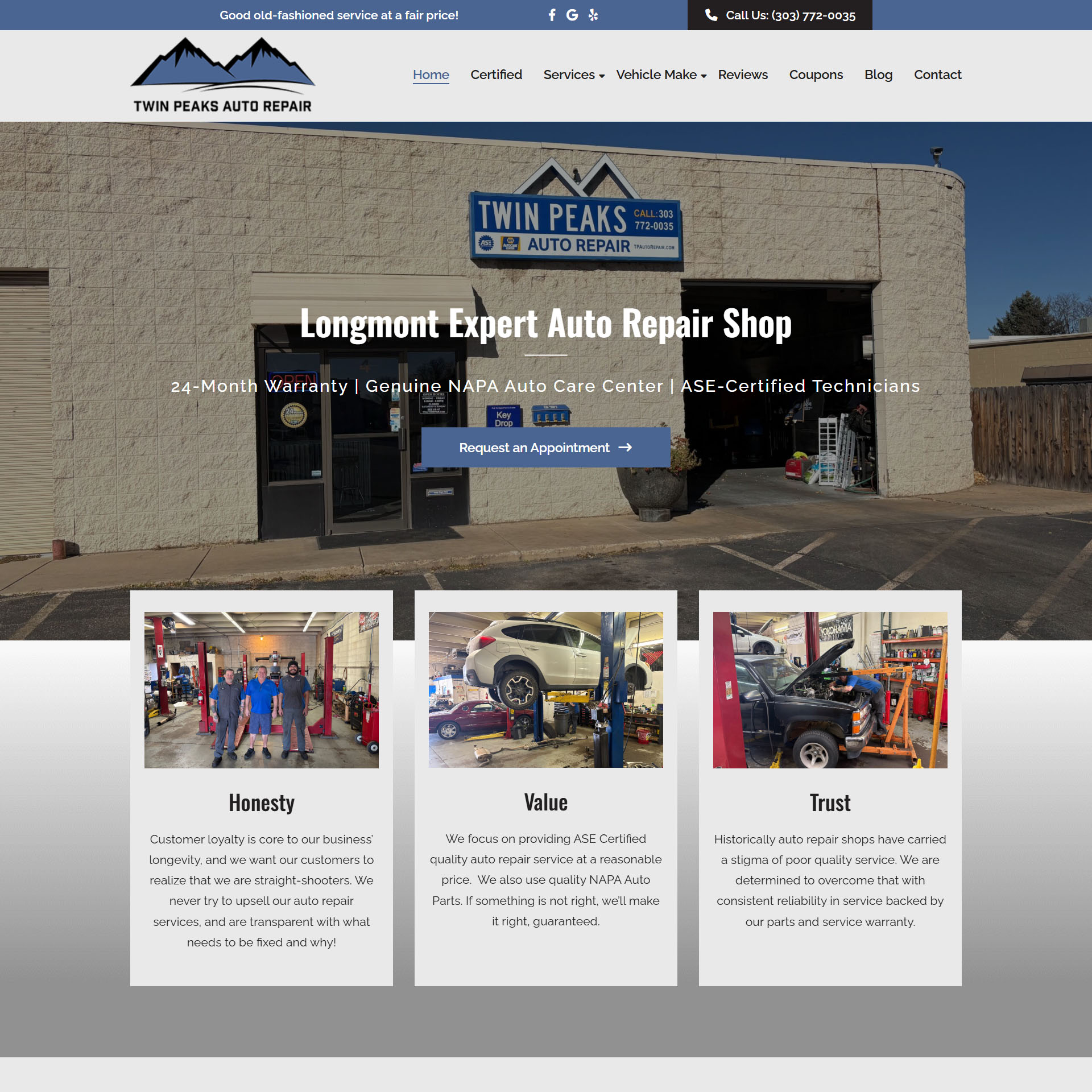 Twin Peaks Auto Repair